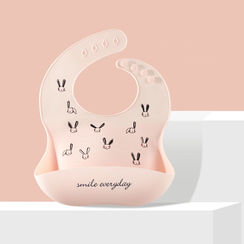 Newborn Baby Silicone Feeding Bibs